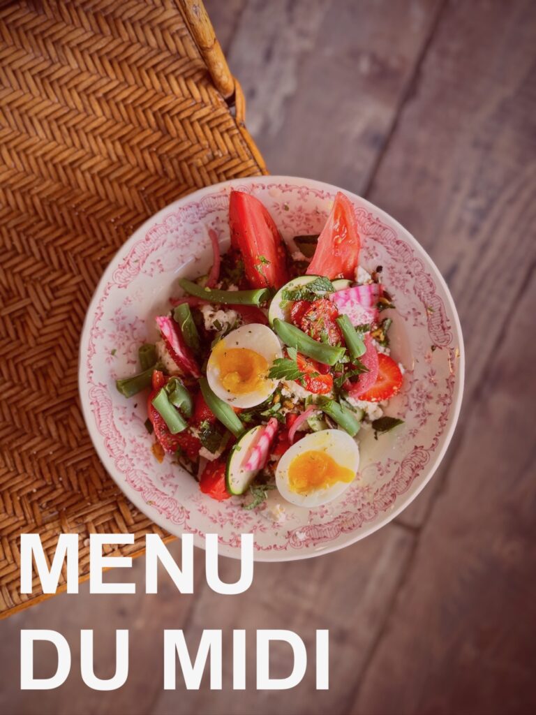 Menu du midi